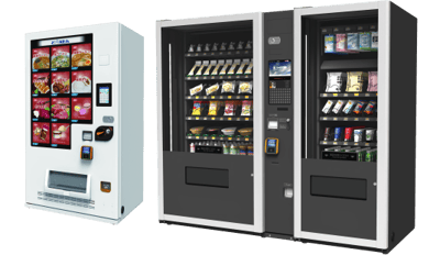 サンデン・リテールシステム株式会社様の自動販売機のイメージ