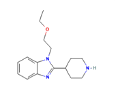 9.1-(2-ethoxyethyl)-2-(piperidin-4-yl)-1H-benzo[d]imidazole hydrochloride