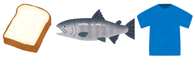 パンや魚、衣類などの色彩検査にて色を検出できるもの