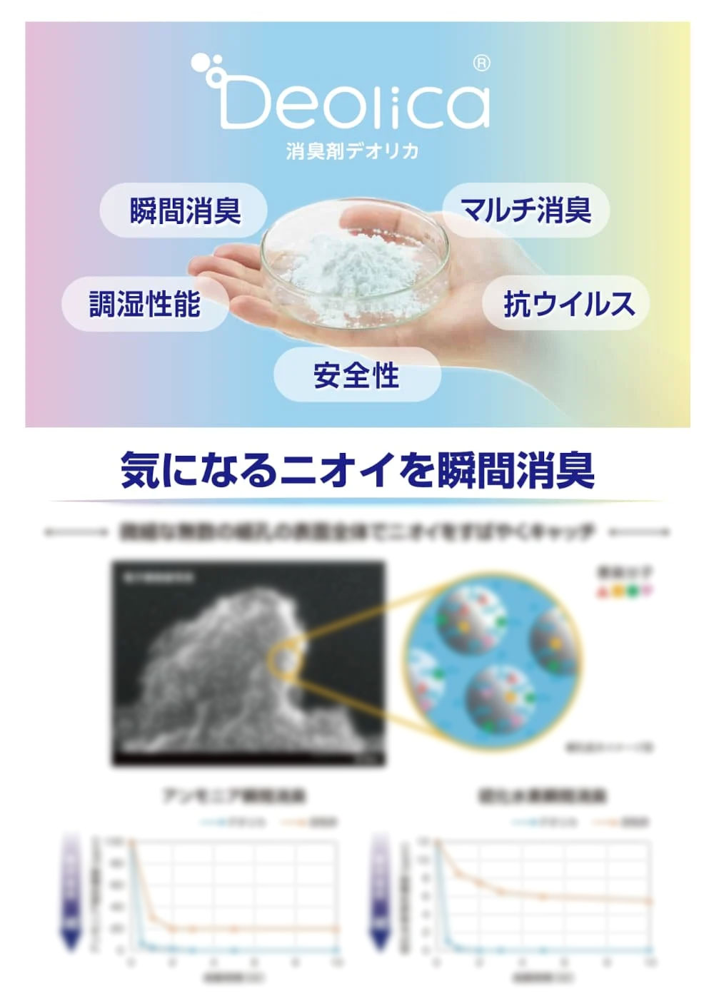 デオリカのリーフレットイメージ