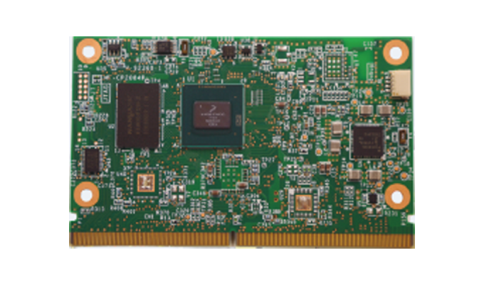 国内メーカー初 i.MX8M Plus搭載SMARCモジュール「MF-CP-2084P」の基板図