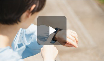 バイタルセンシング機能のフィードバックでの利用イメージ バイタルセンシング機能のフィードバックでの利用イメージ